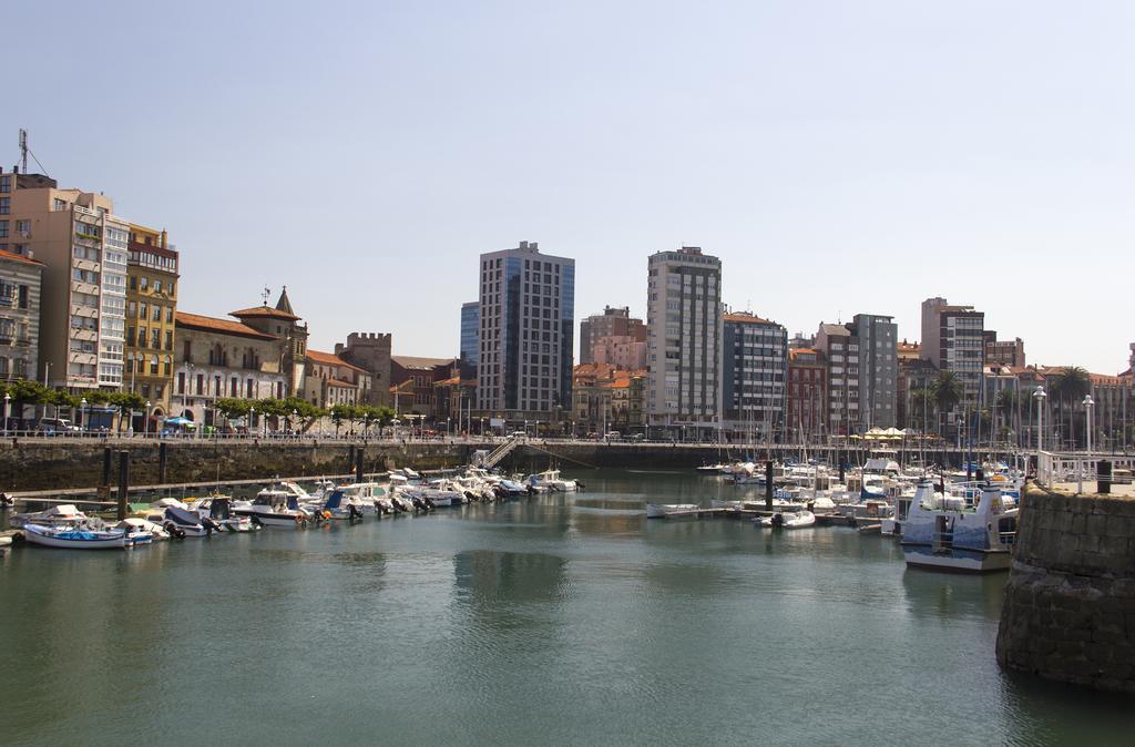 Apartamentos Cean Bermudez Gijón Exterior foto
