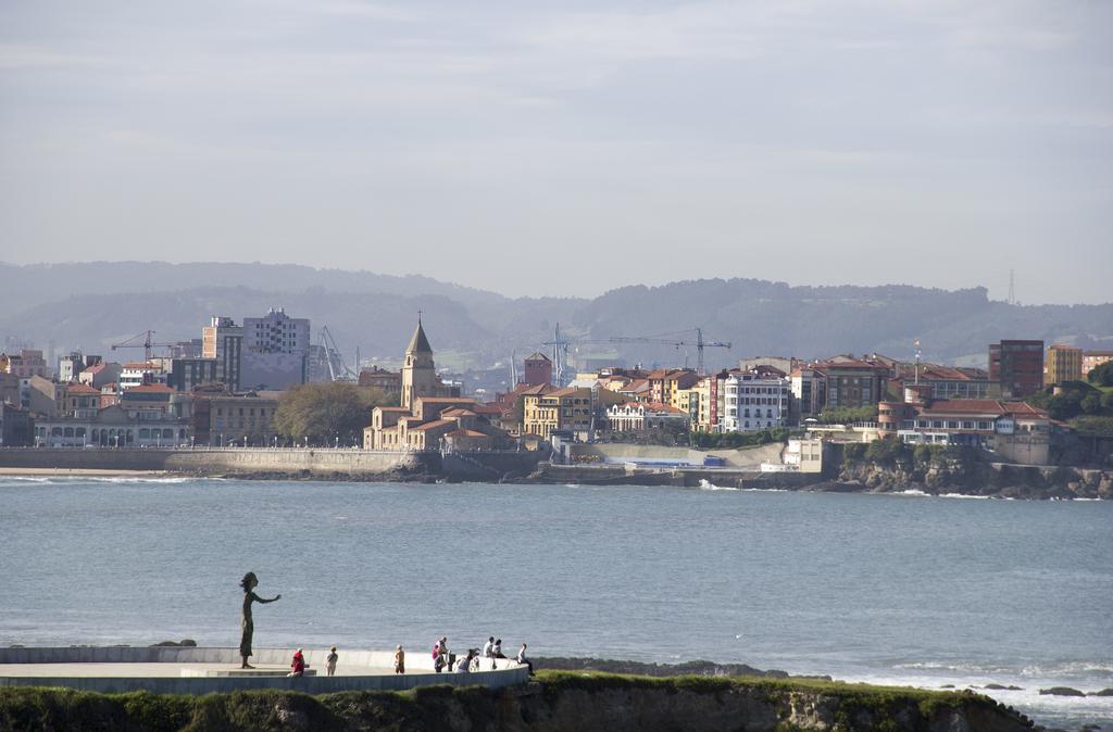 Apartamentos Cean Bermudez Gijón Exterior foto